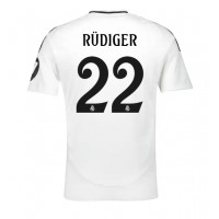 Maglia Calcio Real Madrid Antonio Rudiger #22 Prima Divisa 2024-25 Manica Corta